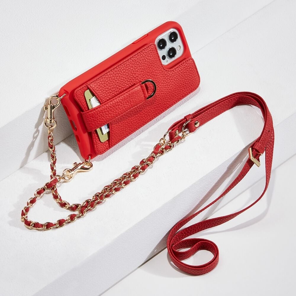 Fashionable iPhone 13 Pro strap elegance